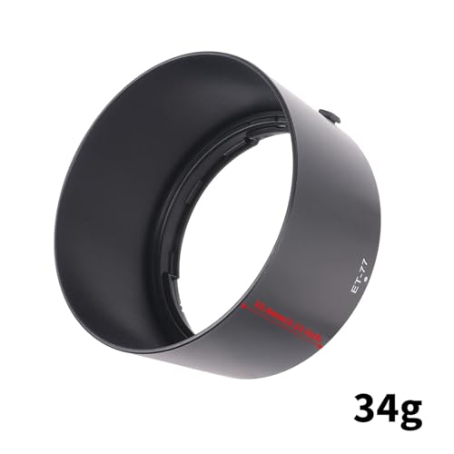 Hanumex ET-77 Lens Hood for Canon RF 85mm F2 Macro is STM Lens - Reversible Lens Hood for EOS R6, R5, RP, R Cameras, Compatible with Filters & Lens Caps, Replacement for Canon ET-77 Hood - Image 3