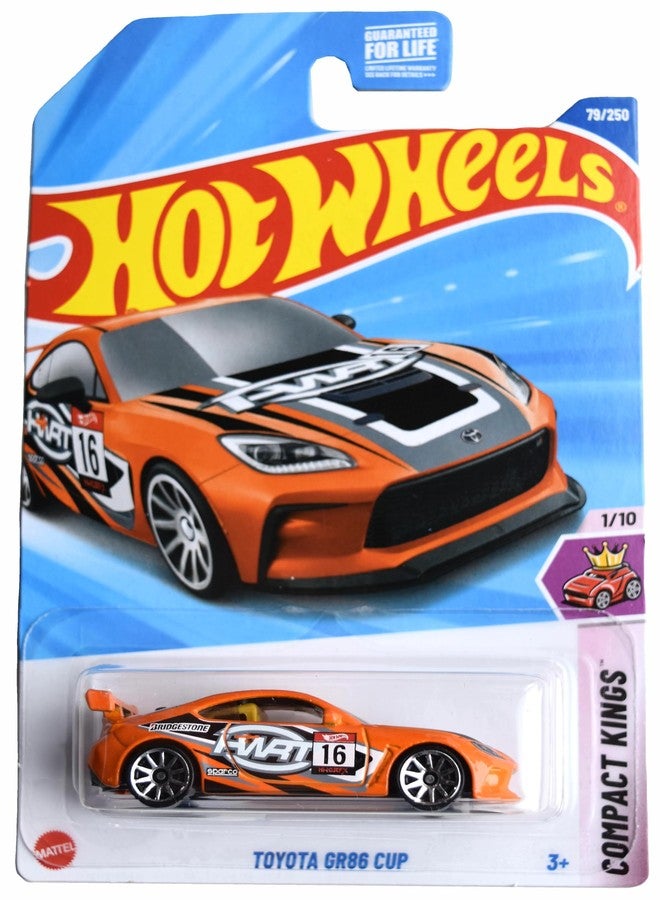 Hot Wheels Toyota GR86 Cup, Compact Kings 1/10 [Orange] 79/250 - Image 2