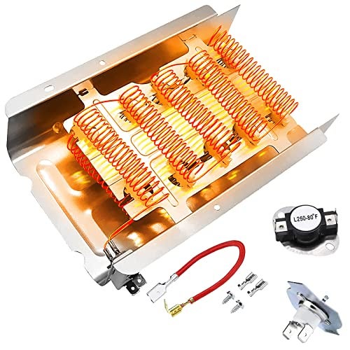 APPLIANCEMATES WED4815EW1 MEDC465HW0 MEDC200XW1 MEDC300BW0 Heating Element for Whirlpool Maytag Dryer NED4655EW1 MEDX655DW MEDC400VW0 by APPLIANCEMATES - Image 1