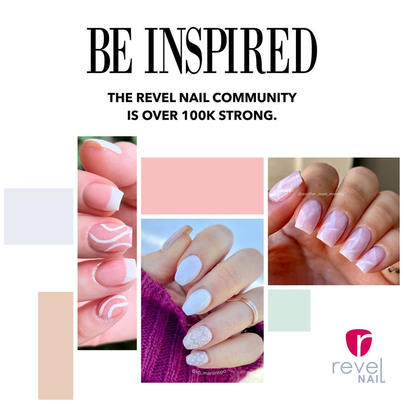 Revel Nail Dip Powder - Sheer Pink and French Powder Dip Nail Polish, Chip Resistant Dip Nail Powder with Vitamin E and Calcium, DIY Manicure, Erica & Veronica - Image 4