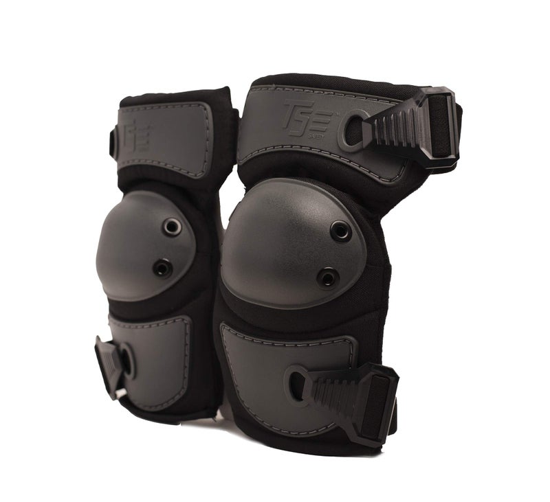 TSE Safety إكسو-غارد II وسادات كوع احترافية للرجال والنساء معدات واقية وسادات مرنة مع أحزمة قابلة للتعديل قوة صناعية - حشوة ثقيلة من الفوم وسادة واقية مريحة من TSE Safety - Image 2