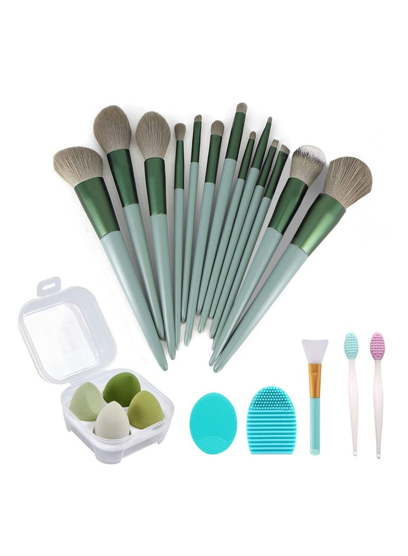 KASTWAVE Makeup Brushes Makeup Kit Brush Eyeshadow Brush Make up Brushes Set Makeup Brush Set Foundation Blending Face Powder Blush Concealers Eye Shadows Make Up Brushes Kit - Image 1