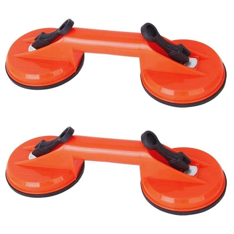KPS Two Cup Aluminium Suction Glass Lifter Glass Carrying Handle 100 Kg Capacity 2 pcs - Image 1