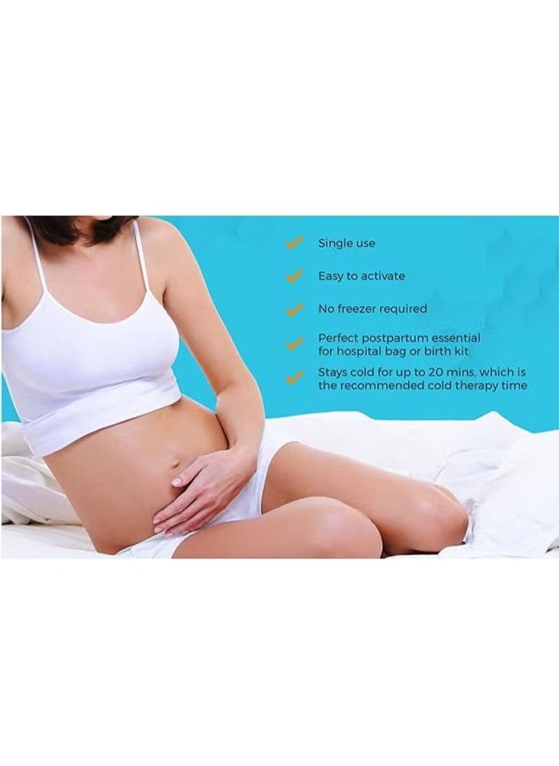 Aikanbo - Instant Postpartum Pads for Women After Birth - Ice Packs for Postpartum Care - 1 Individually Wrapped Postpartum Ice Packs for Your Postpartum Essentials - Image 1