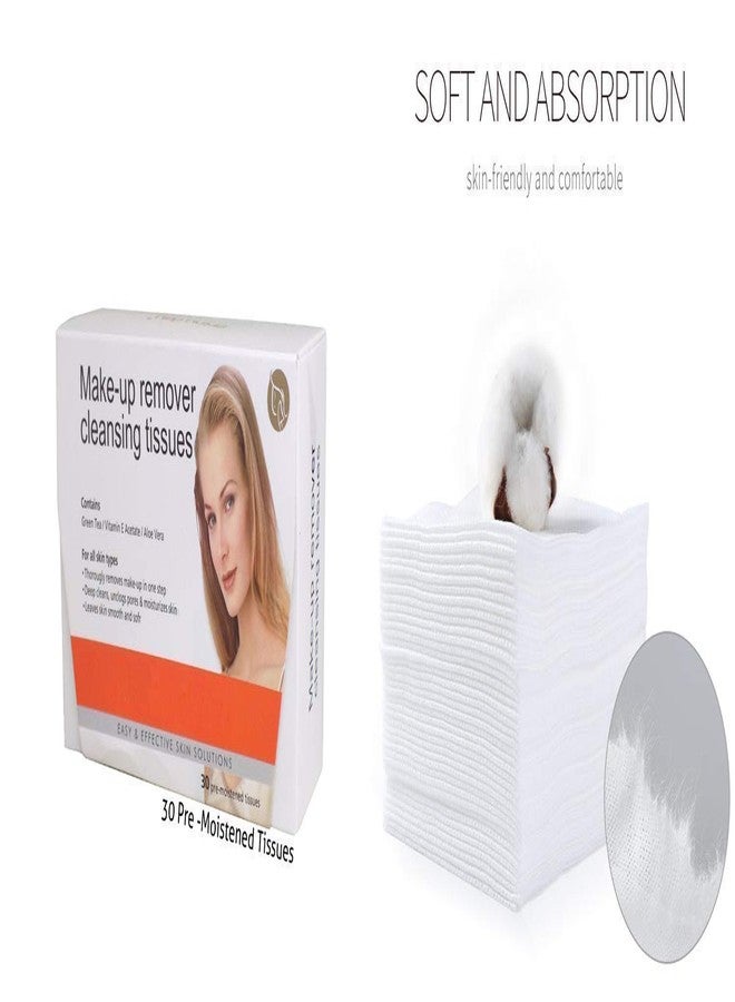 Boxo مجموعة BOXO من 4 قطع من مناديل الوجه لتنظيف المكياج مناديل مبللة للنساء والفتيات - Image 4