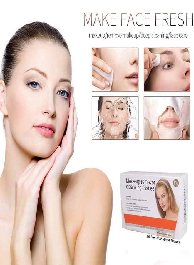 Boxo مجموعة BOXO من 4 قطع من مناديل الوجه لتنظيف المكياج مناديل مبللة للنساء والفتيات - Image 2