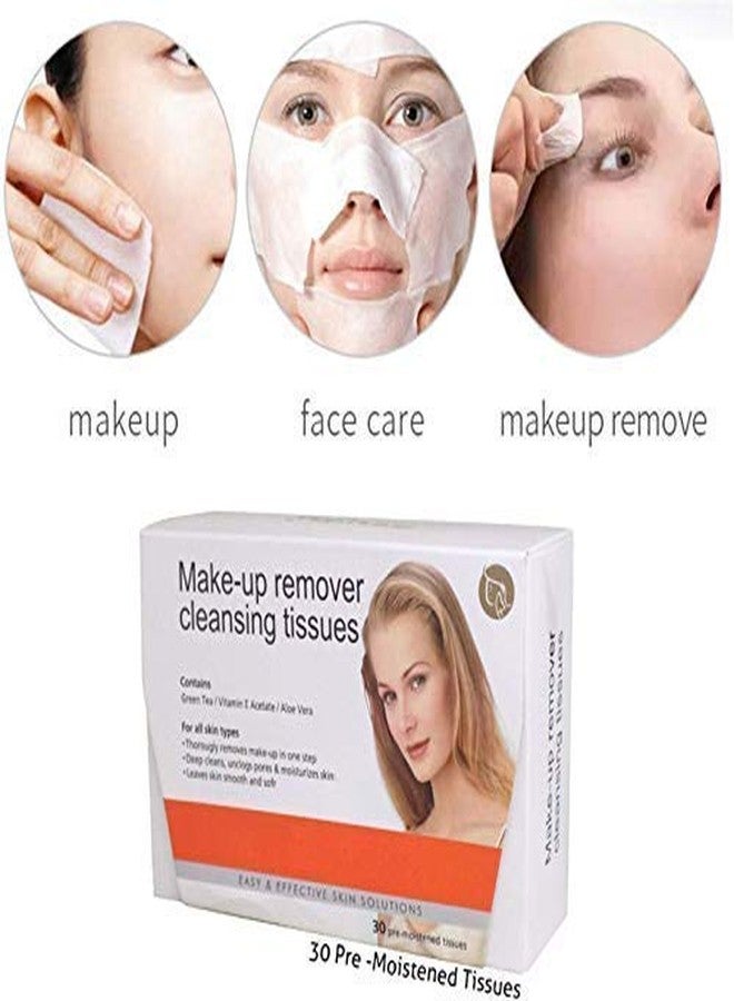 Boxo مجموعة BOXO من 4 قطع من مناديل الوجه لتنظيف المكياج مناديل مبللة للنساء والفتيات - Image 3