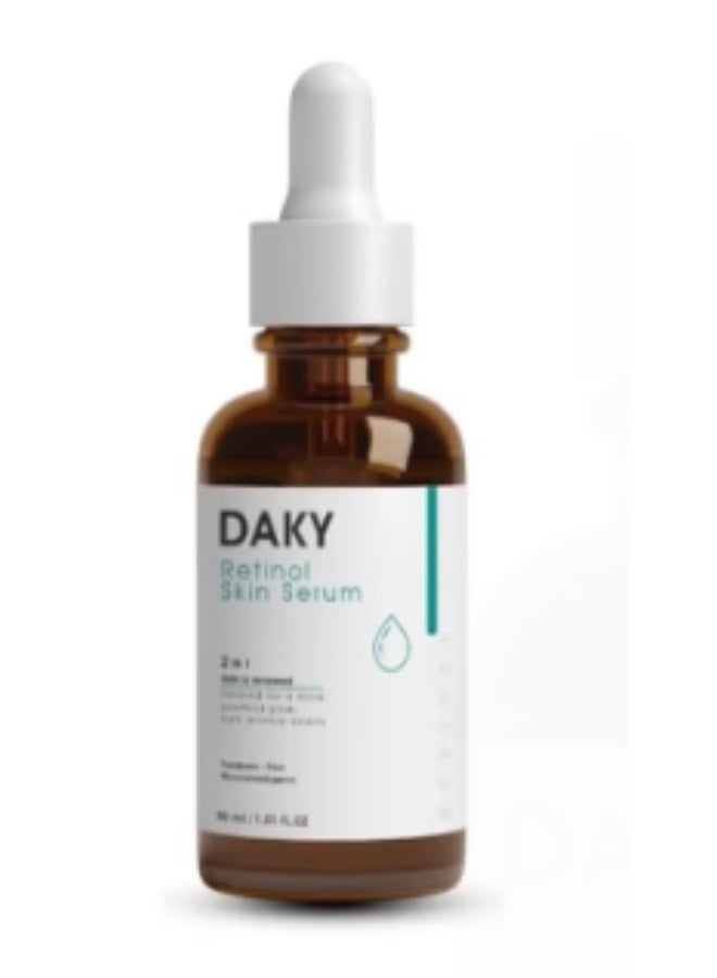 DAKY Retinol Skin Serum 2 In 1 Skin Is Renewed 30ml - Image 1