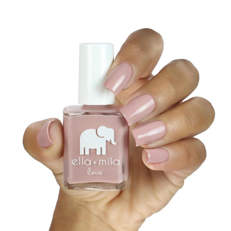ella mila ella+mila Professional, Quick Dry, Long-Lasting & Chip-Resistant Pink Nail Polishes (Pour the Bubbly - 0.45 fl oz) - Image 4
