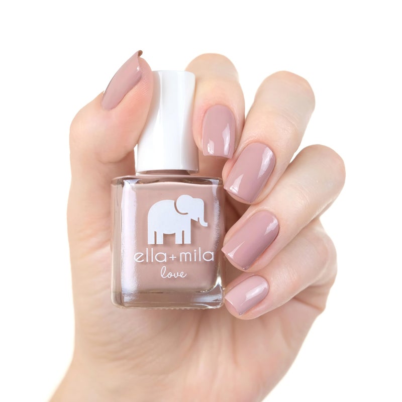 ella mila ella+mila Professional, Quick Dry, Long-Lasting & Chip-Resistant Pink Nail Polishes (Pour the Bubbly - 0.45 fl oz) - Image 2