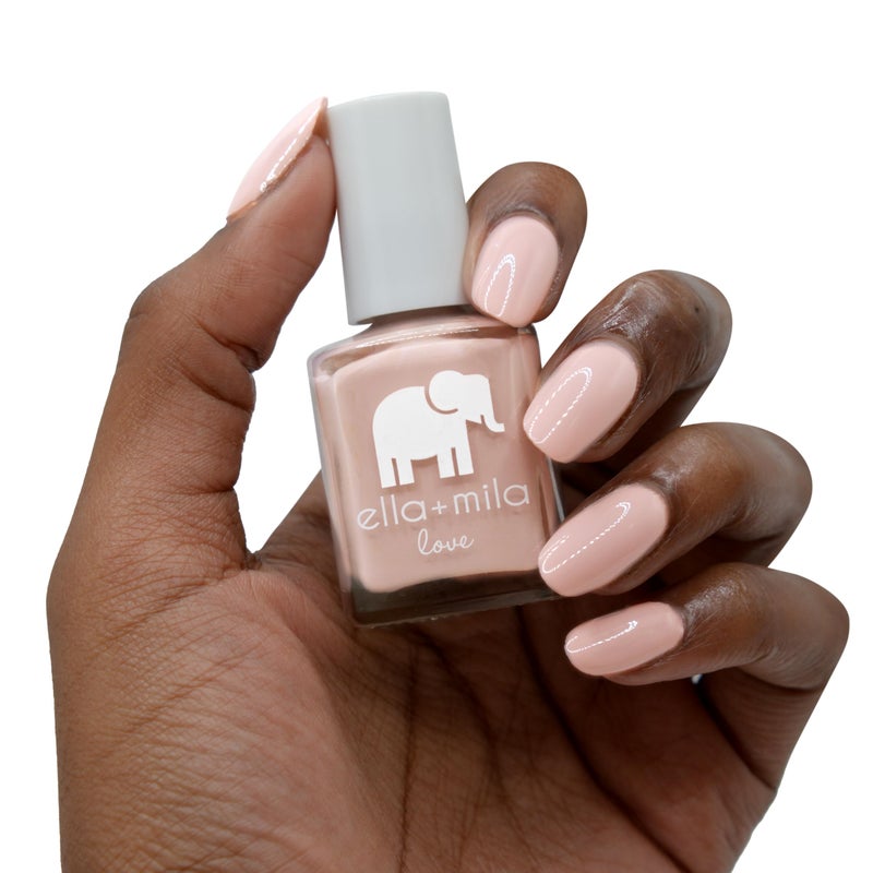 ella mila ella+mila Professional, Quick Dry, Long-Lasting & Chip-Resistant Pink Nail Polishes (Pour the Bubbly - 0.45 fl oz) - Image 3