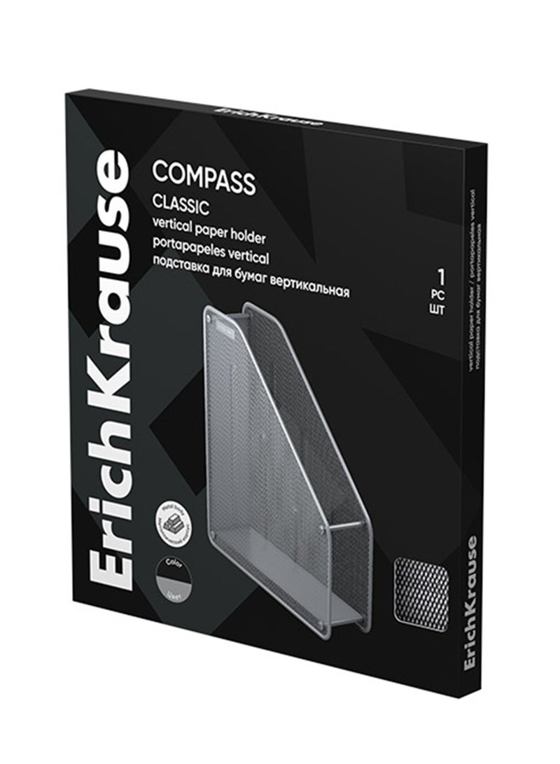 ErichKrause Vertical Paper Holder Magazine Holder Black - Image 2