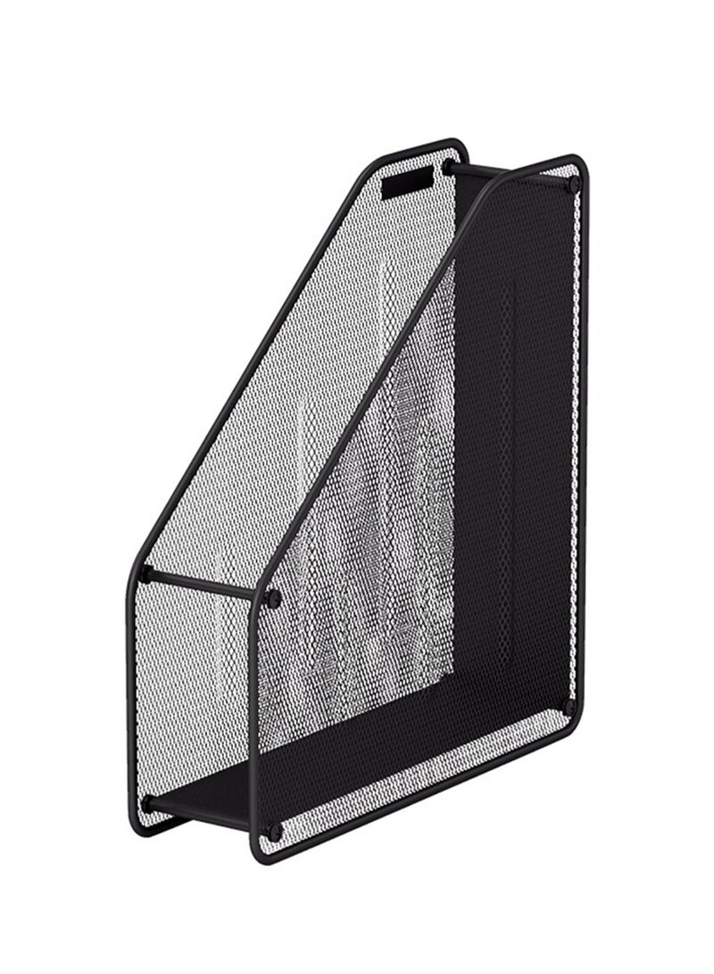 ErichKrause Vertical Paper Holder Magazine Holder Black - Image 1