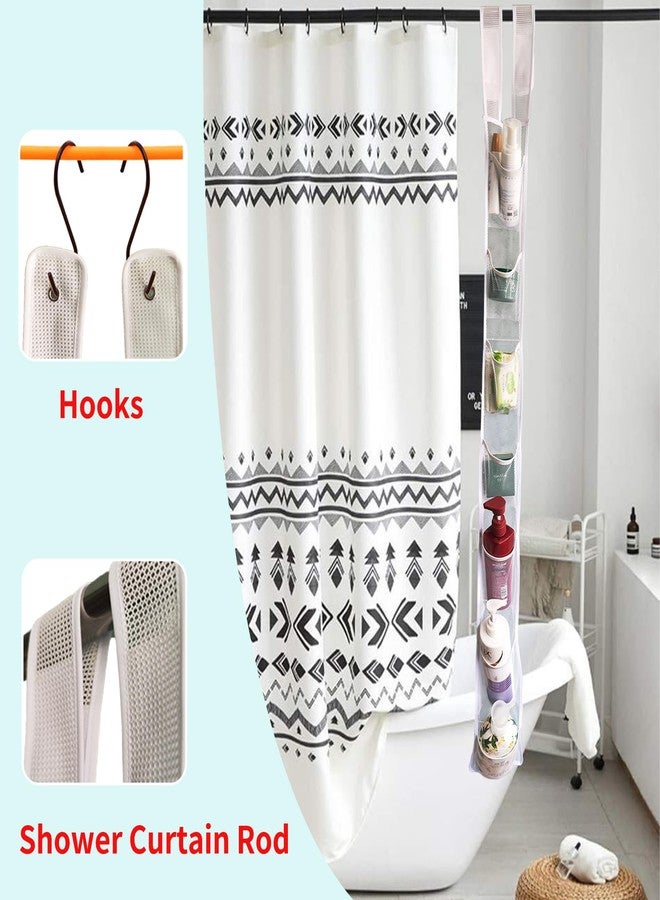 TSBSHum Mesh Shower Caddy Hanging,Hanging Organizer with 7 Pockets,Made of Premium Polyester,as a Hanging Mesh Organizer for the Bathroom of Your Home, Camper, RV, Or Cruise(2Pack) - Image 3