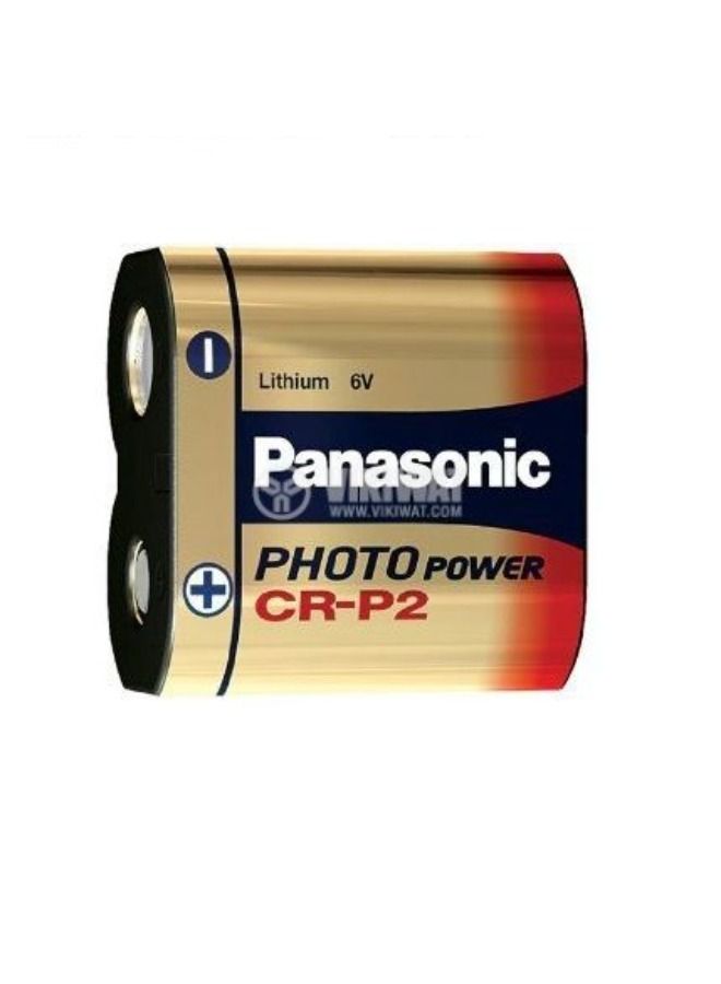Panasonic CR-P2 Photo Power 1 Piece Lithium Battery - Image 2