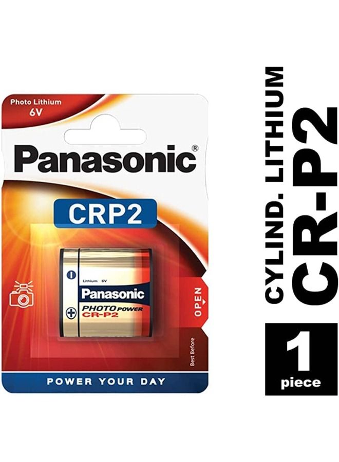 Panasonic CR-P2 Photo Power 1 Piece Lithium Battery - Image 3