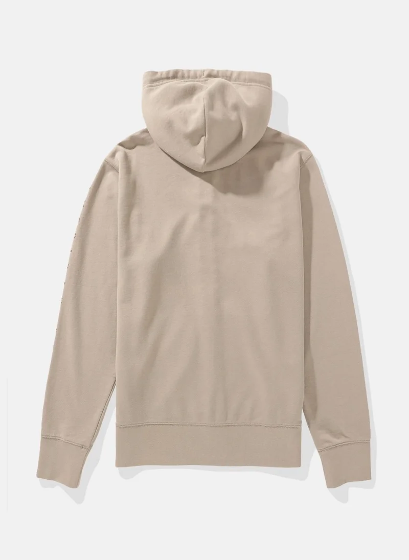 American Eagle AE Logo Graphic Zip-Up Hoodie
