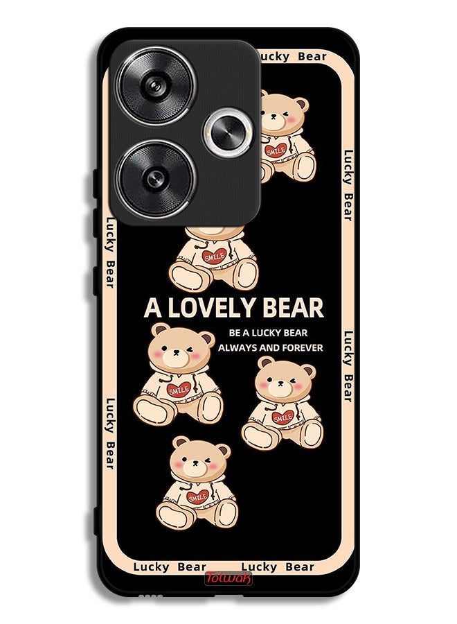 Tolwak Xiaomi Poco F6 5G Protective Case Cover A Lovely Bear - Image 1