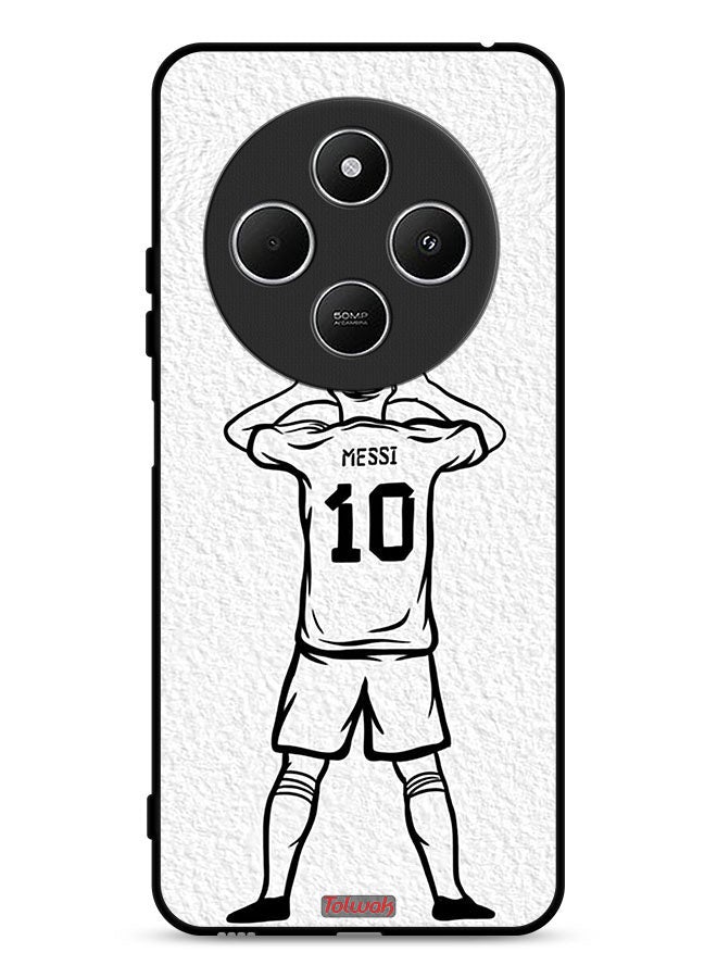 Tolwak Xiaomi Redmi 14C 4G Protective Case Cover Messi Sketch - Image 1
