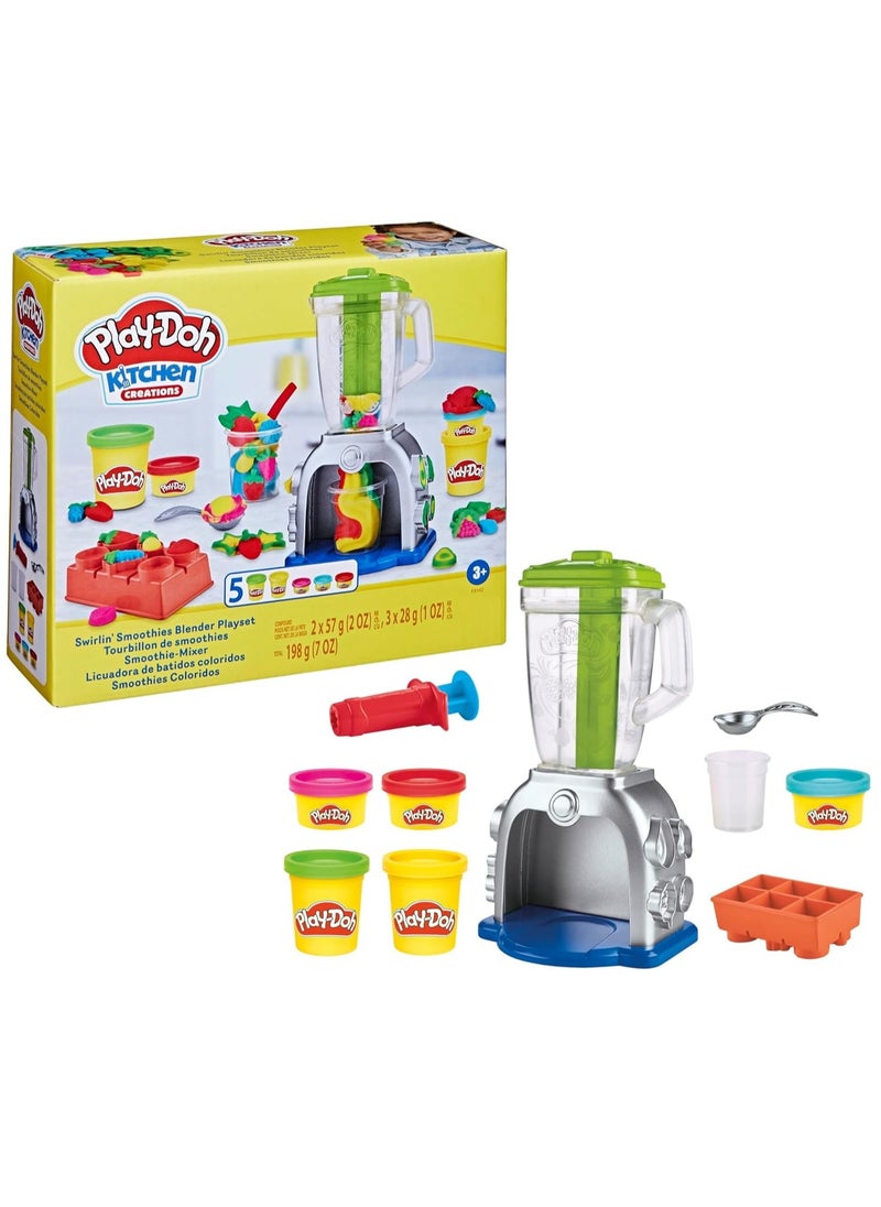 Play-Doh Swirlin Smoothies Blender Playset  - Image 1