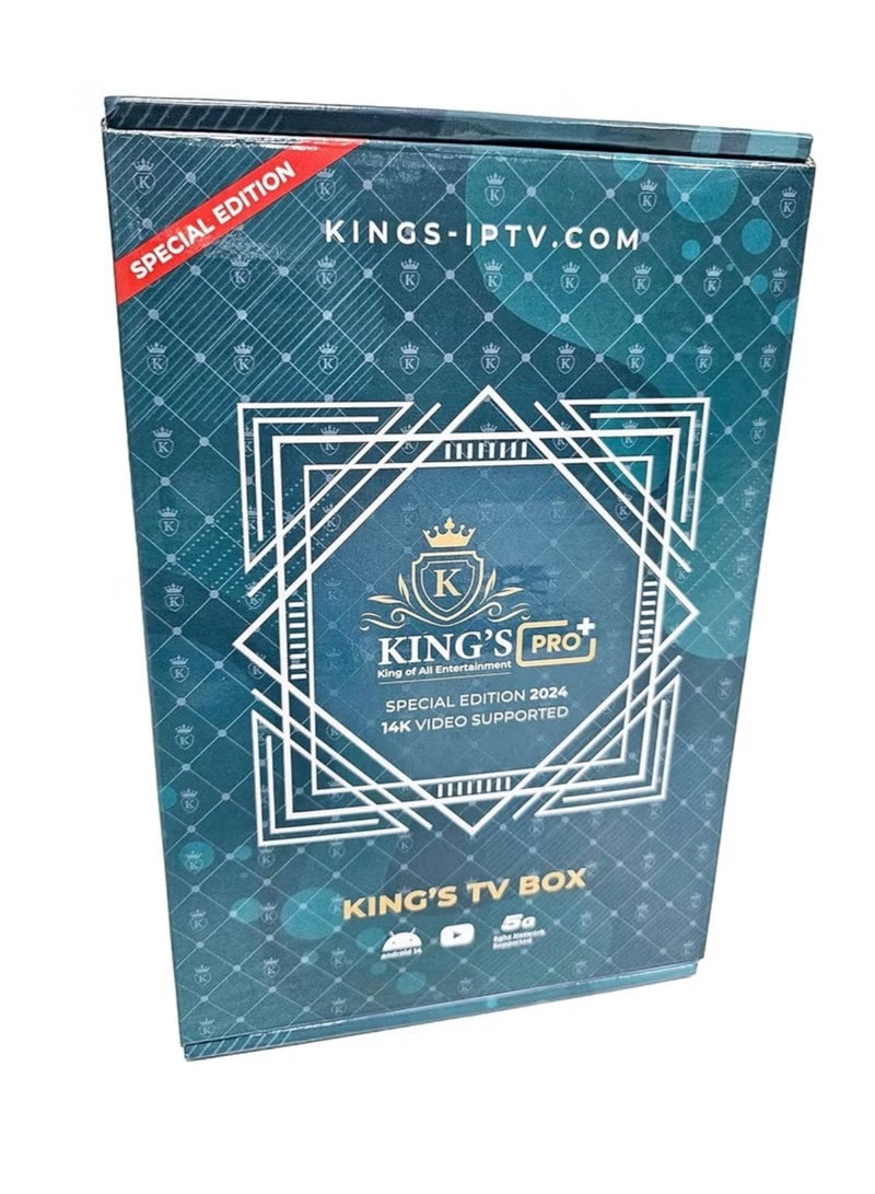 kings KING'S PRO PLUS 2024 Special Edition TV Box: 5g support,, Ultra HD.  - Image 1