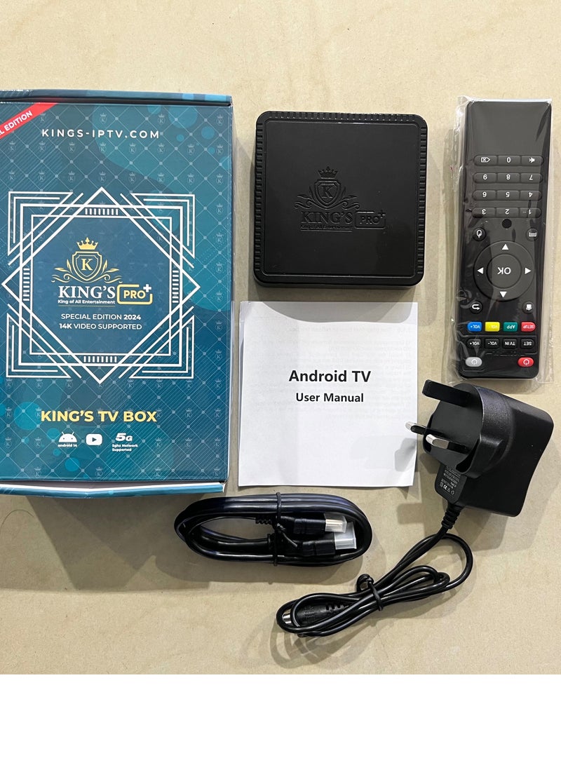 kings KING'S PRO PLUS 2024 Special Edition TV Box: 5g support,, Ultra HD.  - Image 2