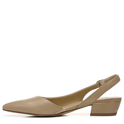 Naturalizer Womens Banks Pump Crème Brulee Beige Leather 11 W - Image 2