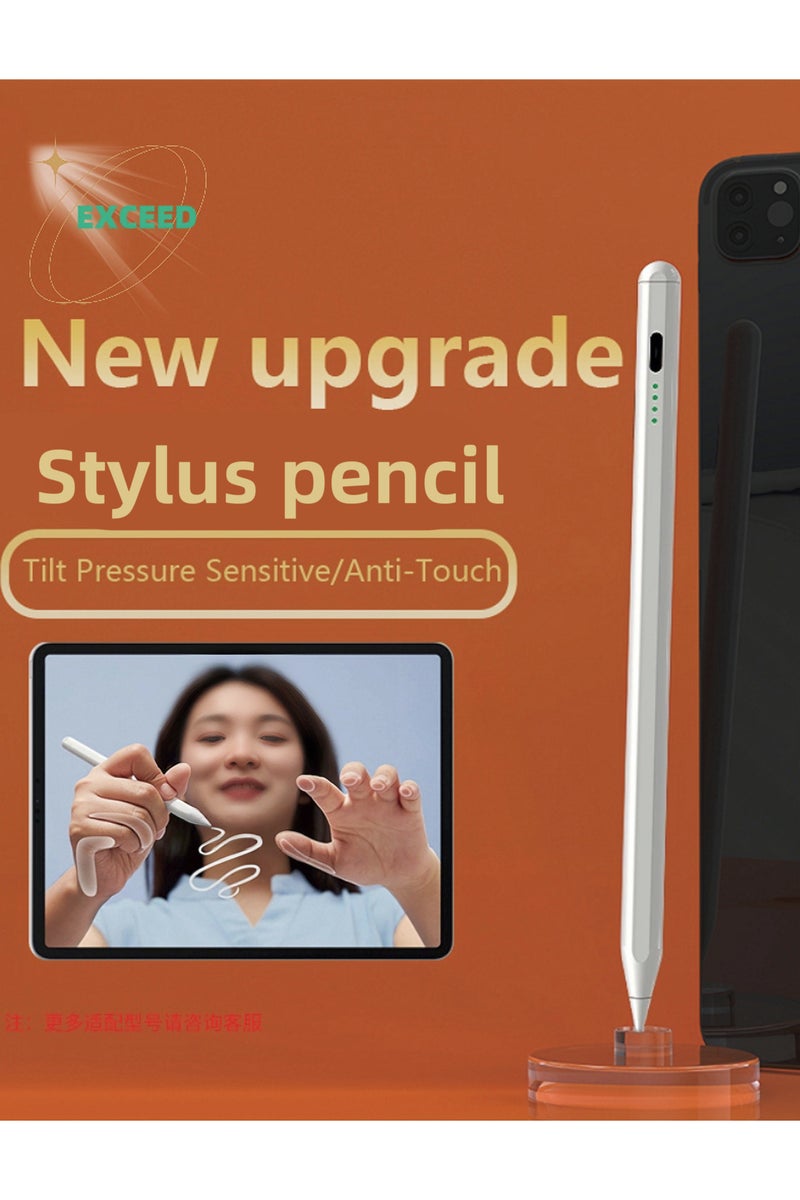 Exceed Pencil for iPad 9th/8th generation with Palm Rejection, Stylus pen for iPad Compatible with iPad Pro 11/iPad Pro 12.9/iPad 6th/7th/8th/9th Gen/iPad Mini 5th/6th Gen/iPad Air 3rd/4th/5th Gen - Image 1