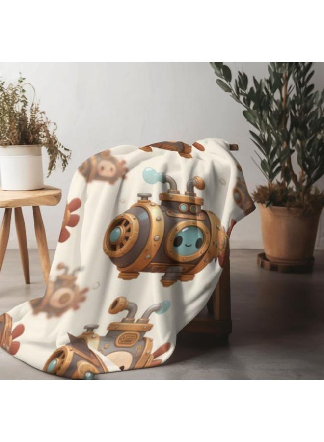 general Baby and children's cartoon flannel thin blanket (warm and comfortable, suitable for sleep, game use) 70cm*100cm - Image 4