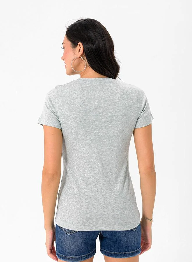 FELIX HARDY green V neck Tshirt for Women | Best Price UAE