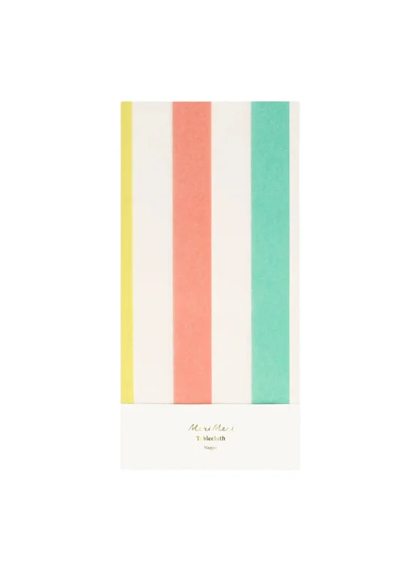 Meri Meri Multi Stripe Tablecloth