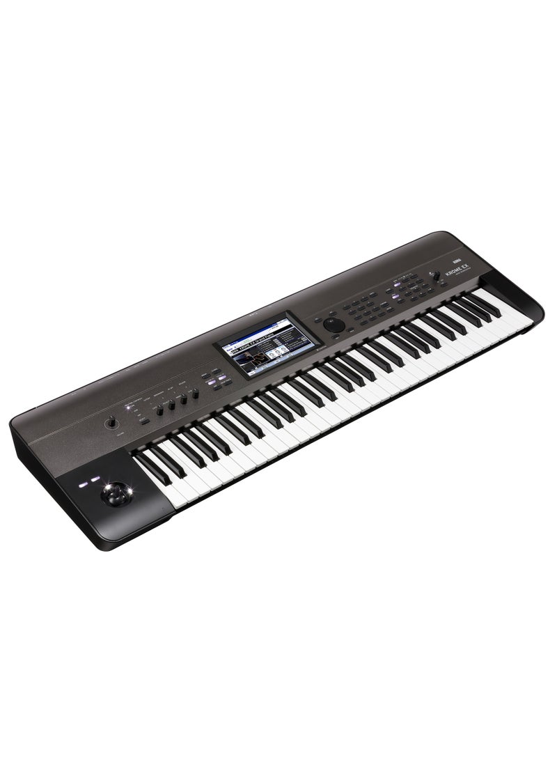 Korg KROME-88 EX Music Workstation | Krome Series | EDS-X Engine | 88-Key Natural Weighted Hammer Action | 4GB PCM Memory | 7-Inch TouchView | Black - Image 2