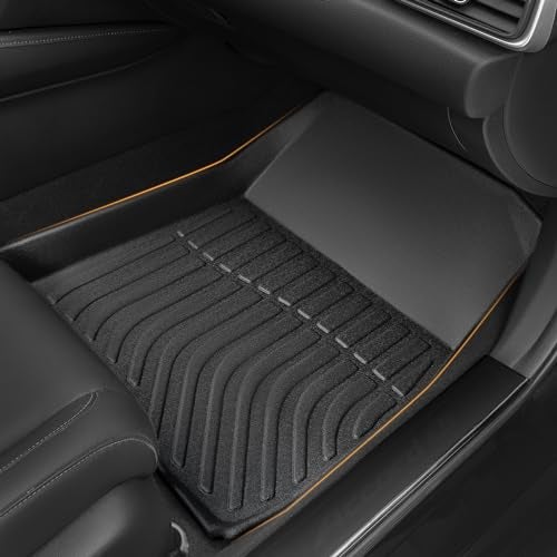 DrCarNow for Honda Accord Floor Mats & Cargo Liners 2022 2021 2020 2019 2018(Including Hybrid), Custom Fit Accord Cargo Mats 2018-2022 TPE All Weather Rubber Car Mats for Honda Accord Accessories-4pcs - Image 3