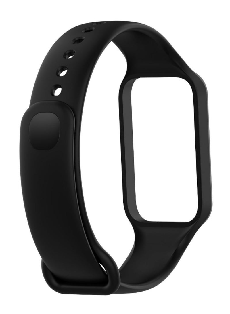 1PCS Strap for Xiaomi Smart Band 8 Active Bracelet Accessories Silicone Wristband watchband correa MiBand 8 active strap  - Image 2