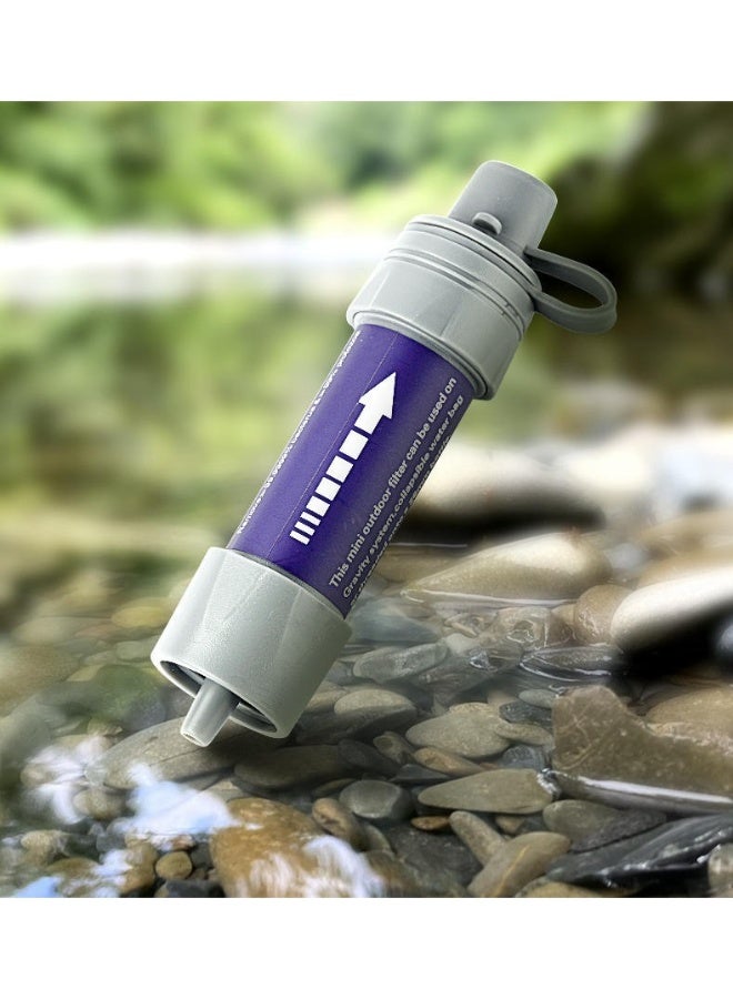 M MIAOYAN Portable Personal Water Filter Straw – 0.1 Micron Filtration, 5000L Capacity for Camping & Survival - Image 1