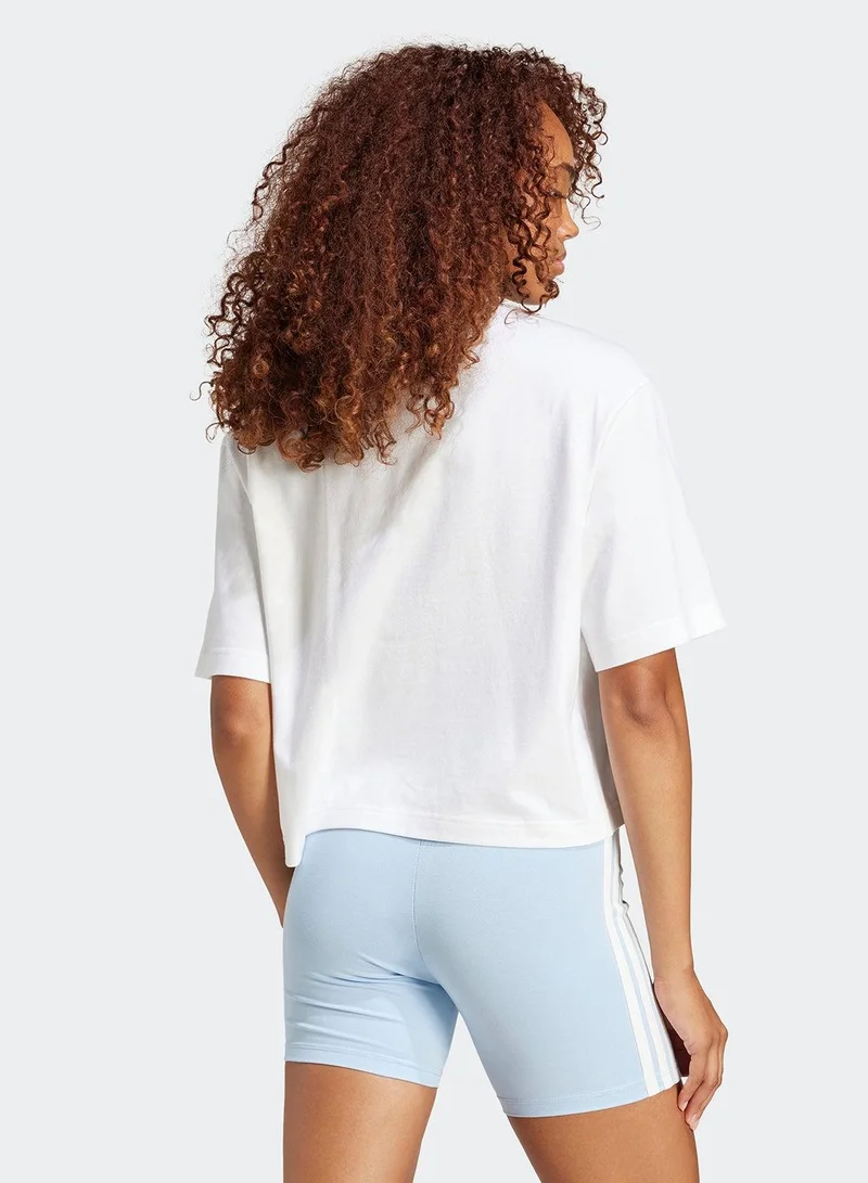 Adidas adidas essentials big logo boyfriend women graphic t-shirt