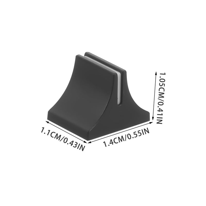 20 Pcs Black Plastic Push Keycaps Screw Cap Covers for Mixers and Faders - Image 4