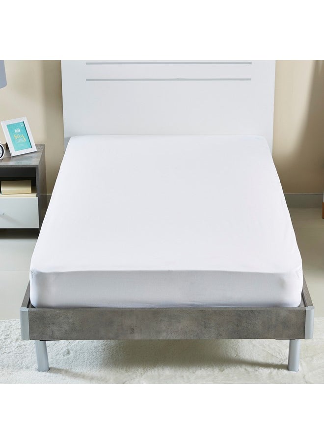 Home Box شيت مهاد مزدوج قطن صلب بالينا 200 x 33 x 120 سم  - Image 2