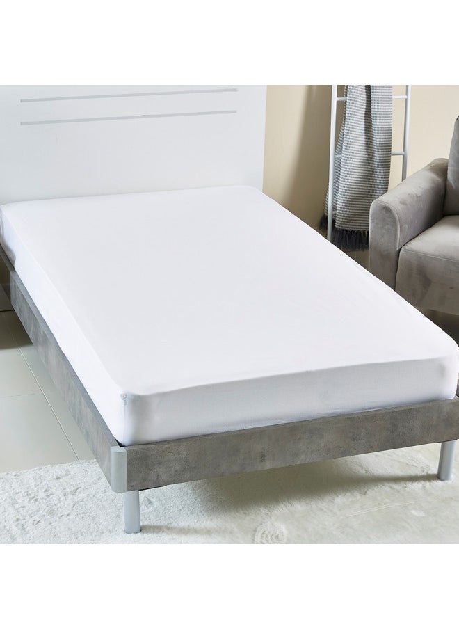 Home Box شيت مهاد مزدوج قطن صلب بالينا 200 x 33 x 120 سم  - Image 1