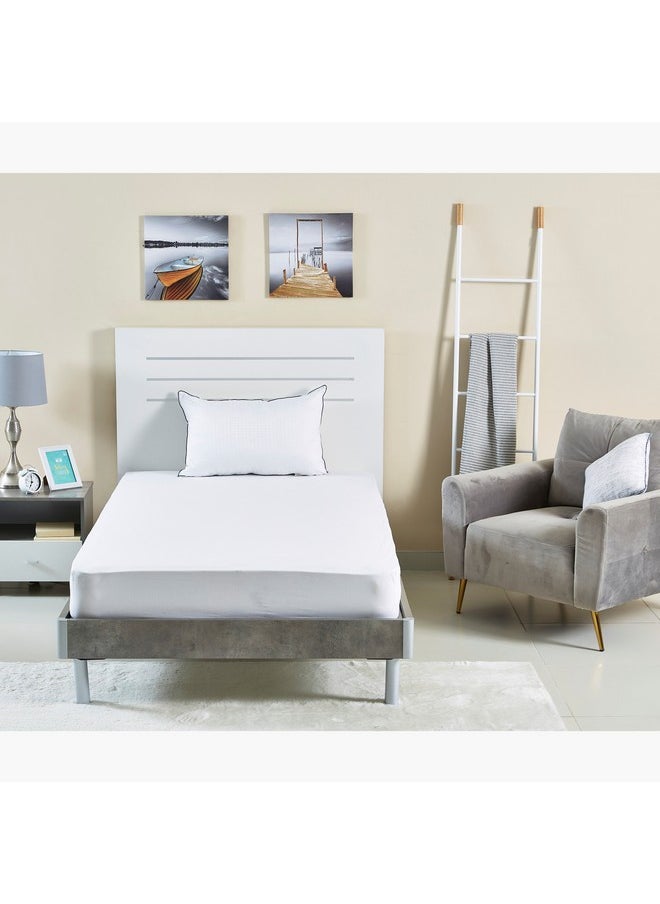 Home Box شيت مهاد مزدوج قطن صلب بالينا 200 x 33 x 120 سم  - Image 5