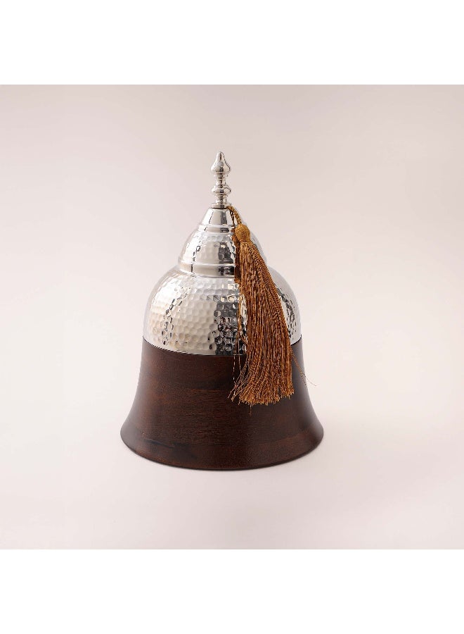 La Mesa wooden container with lid size medium 17*17*23cm - Image 3