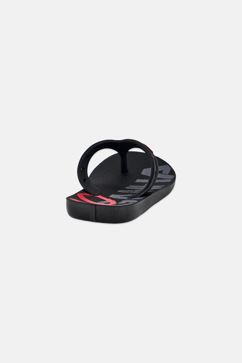 RIDER Kids Boy Slip On Slippers, Black - Image 3