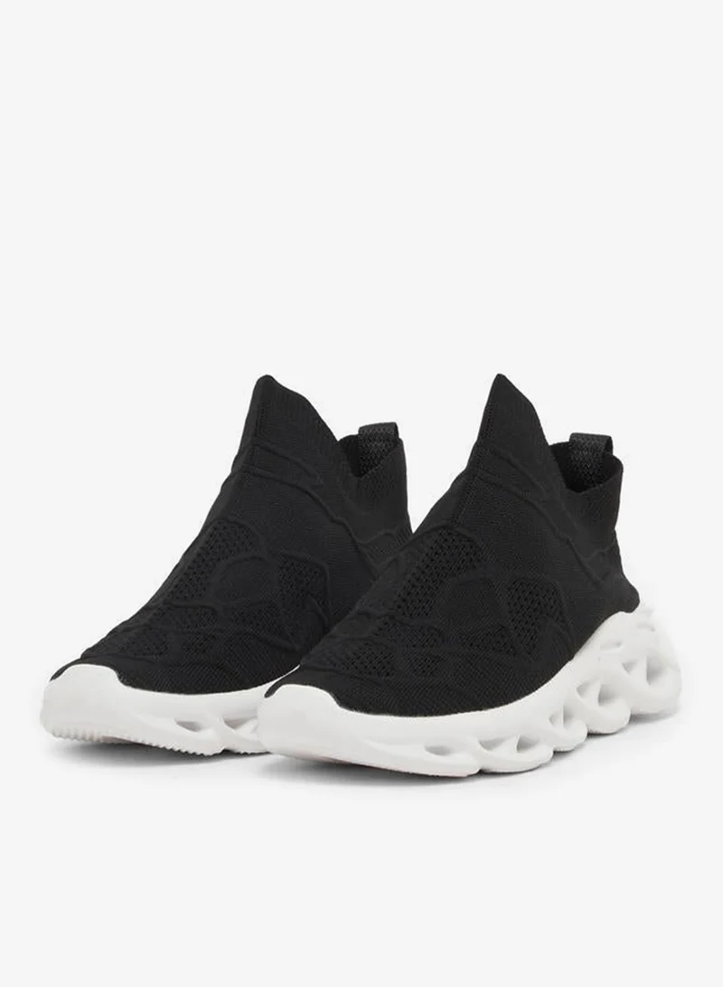 Styli Active Knit Sock Slip On Sneaker