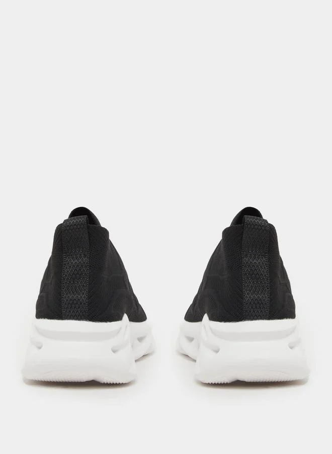 Styli Knit Sock Slip On Sneaker
