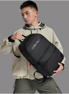 ARCTIC HUNTER B00536 15.6-Inch Laptop Casual Multi-Function Oxford Waterproof Backpack Bag, Black  - Image 3