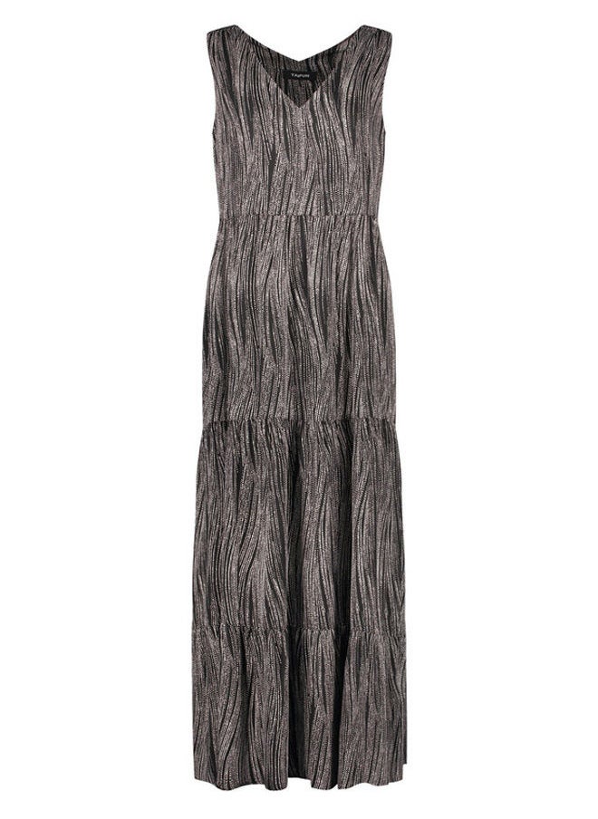 GERRY WEBER فستان ماكسي بدون أكمام مع لمسة نهائية من الساتان  - Image 2