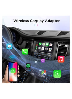 Wireless Carplay Adapter for Phone, Carplay Adapter for Cars 2016+, Plug and Play, Low Latency, Stable Connection, Wired to Wireless Carplay Adapter, Support Online Update - pzsku/Z11A44F6F9670B4F199C7Z/45/_/1717752254/4ae3ac29-0ac6-4cf3-8a83-ba0041e595f6