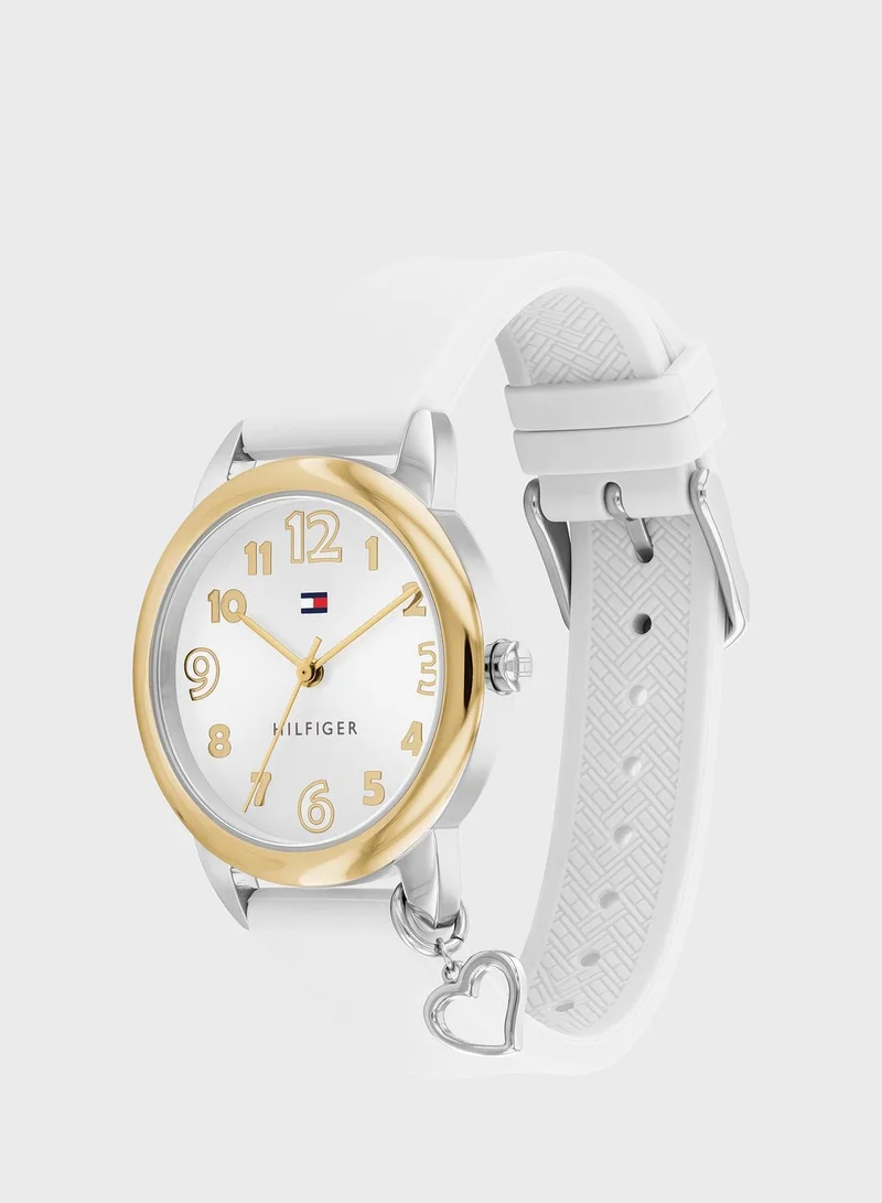 TOMMY HILFIGER Silicone Strap Analog Watch