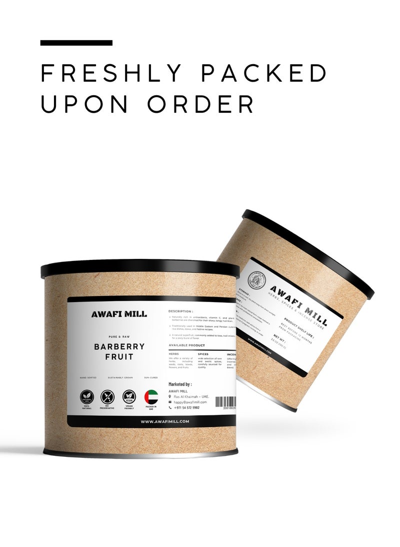 AWAFI MILL Dried Barberries (Zereshk) | Ruby-Red Tart Berries for Persian Saffron Rice, Pilaf and Salads | Bright Sour–Fruity Flavor | Food-Grade - 100 g | 3.5 Oz - Image 5