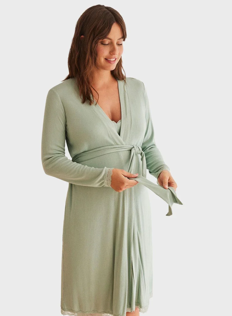 ومن سيكريت Tie Detail Robe